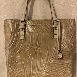 Brahmin Palm Leaf Small Tote RARE